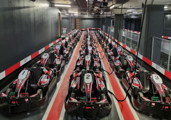 Go Karting in Canary Wharf
