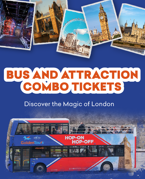 Bus and Attraction Combo Tickets. Discover the Magic of London