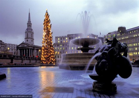 Sights and Sounds of London on Christmas Day