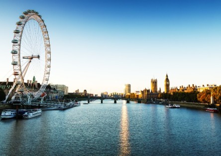 Hop-on-Hop-off-Bustour durch London und London Eye