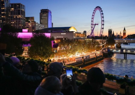 Tour notturno in autobus scoperto di Londra