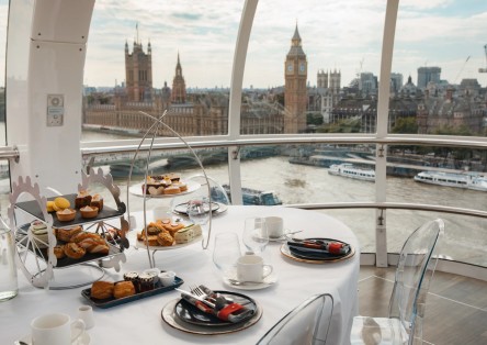 Afternoon Tea on the London Eye