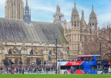 Hop-on Hop-off London Bus Tours - 24 hours ticket + FREE extra 24 hours with The London Eye & Madame Tussauds London