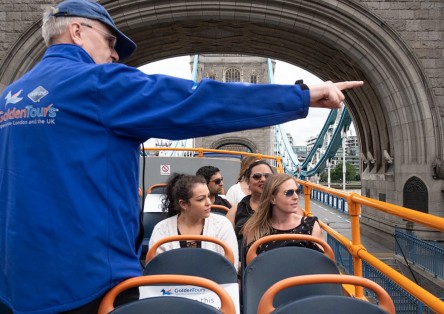 Open Top London Bus Tour with Live Guide
