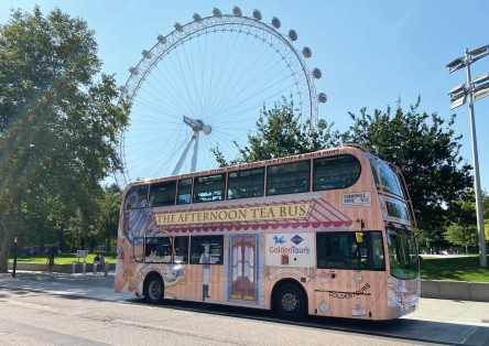 Afternoon Tea Bus with Panoramic Tour of London