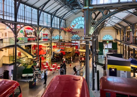 London Transport Museum - Les enfants partent gratuitement