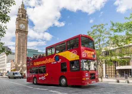 Hop-on Hop-off Bus Tour Belfast