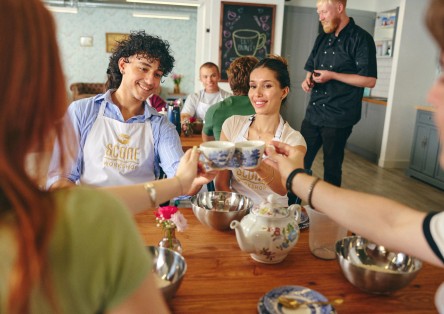 London Traditional English Scone Making and Tea Workshop