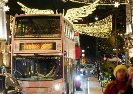 Singalong Christmas Lights Tour with Festive Hot Chocolate