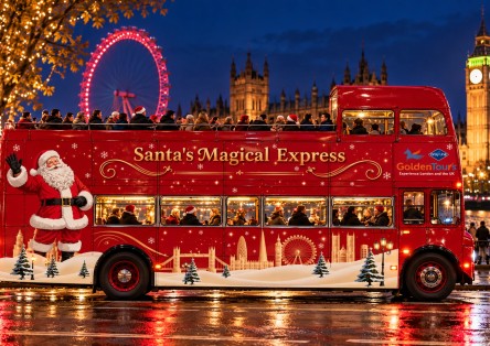 Santa's Magical Express - London Christmas Lights Bus Tour