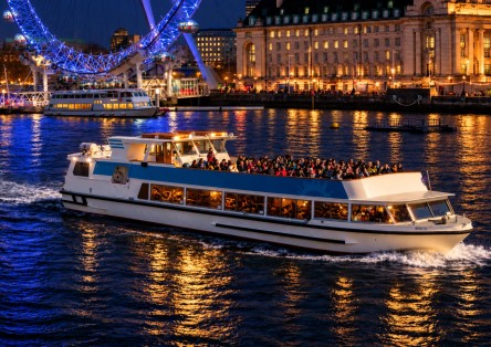 New Year’s Eve Dinner & Thames Cruise on board the Silver Sockeye
