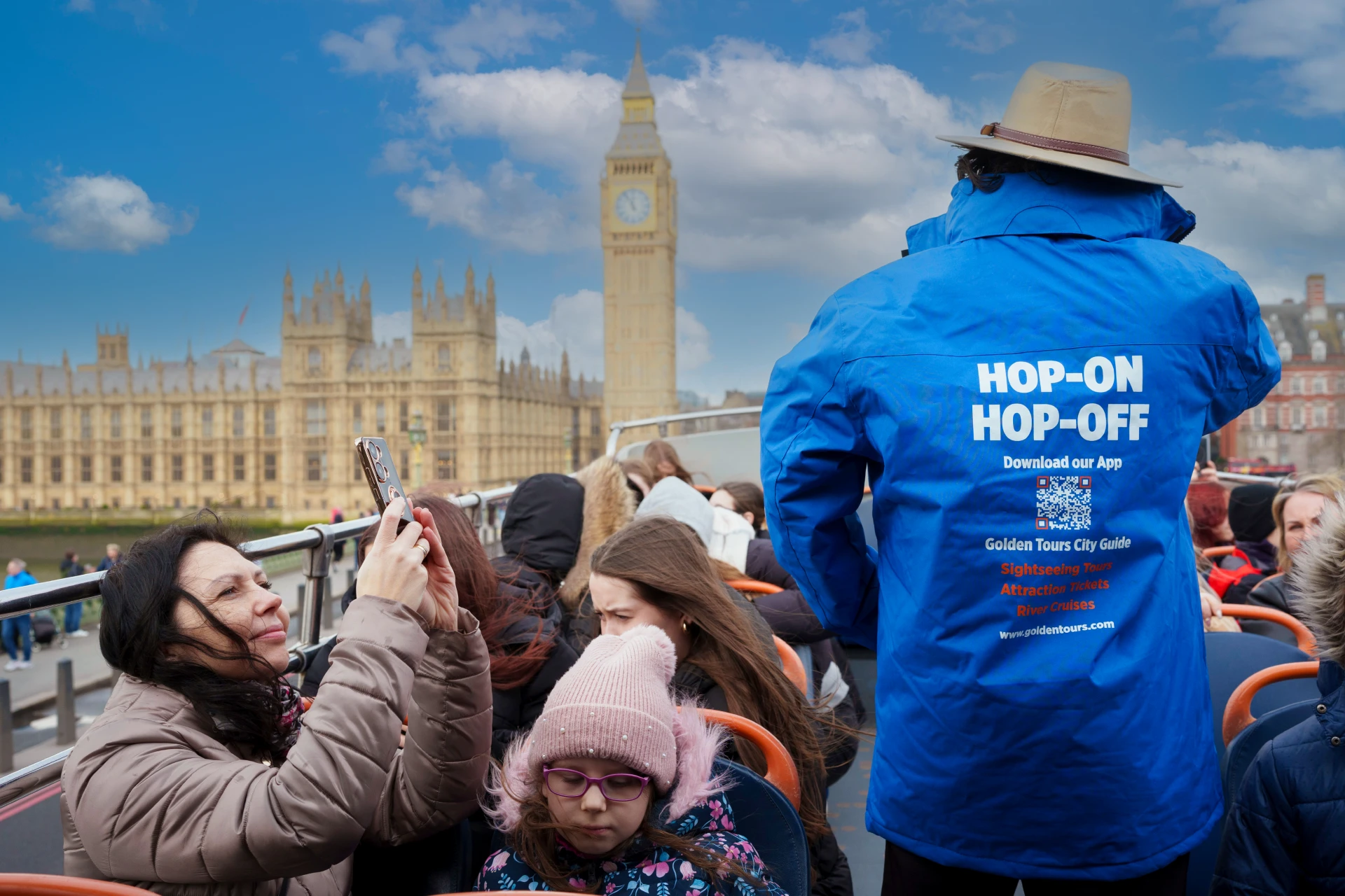 Hop-on Hop-off London Bus Tours - 24 hours ticket + FREE extra 24 hours