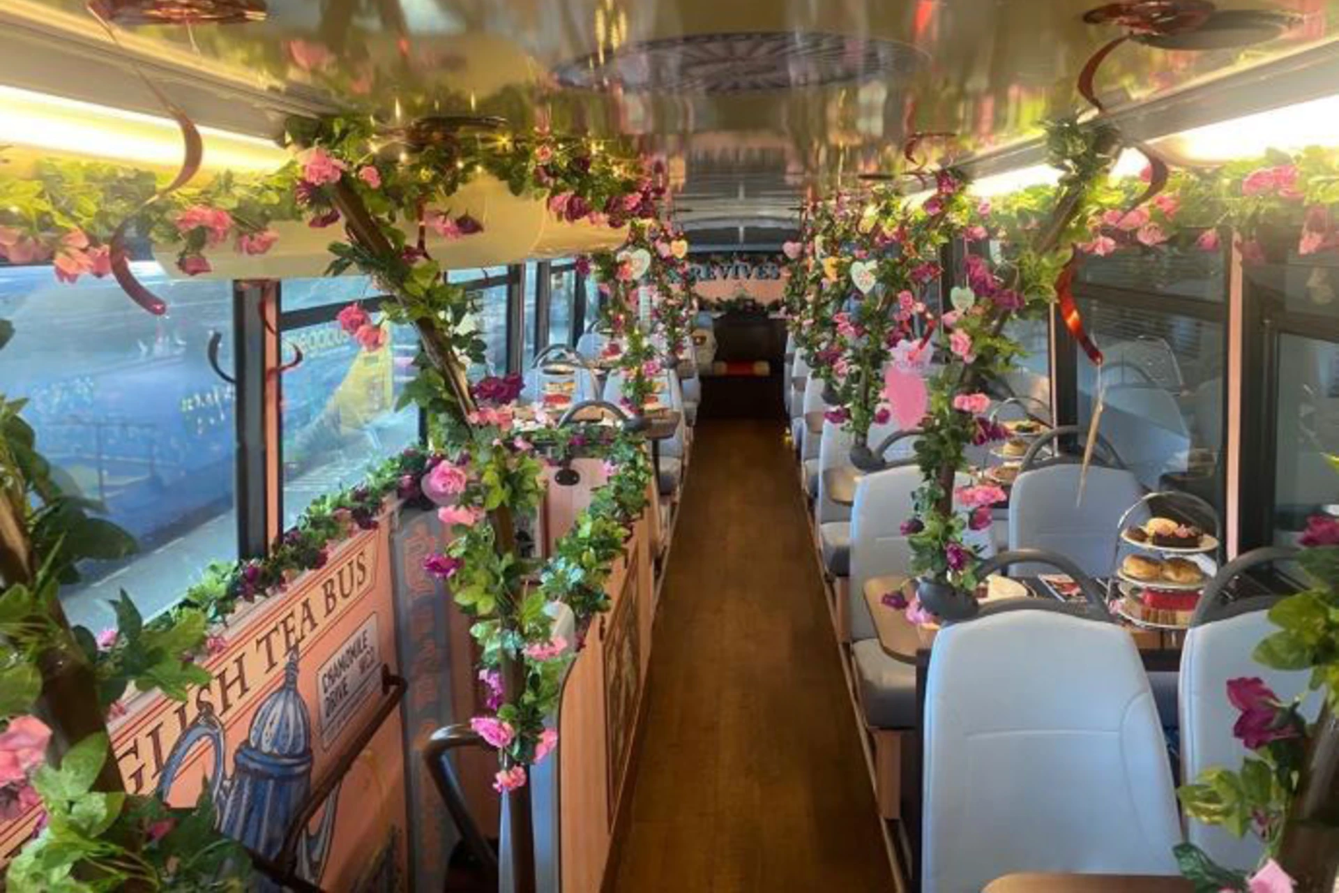 Afternoon Tea Bus Interior