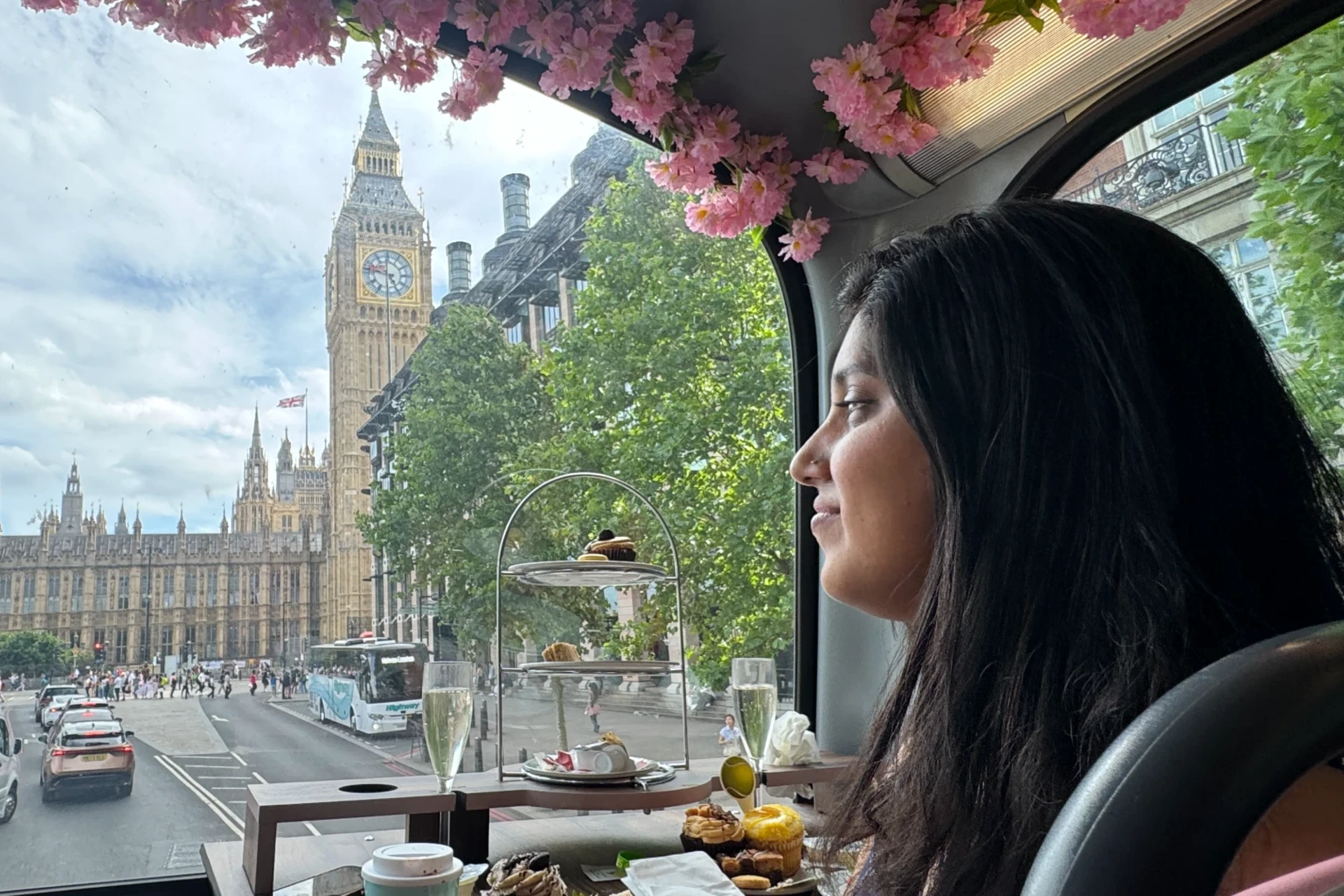 Tea Bus view of Big Ben
