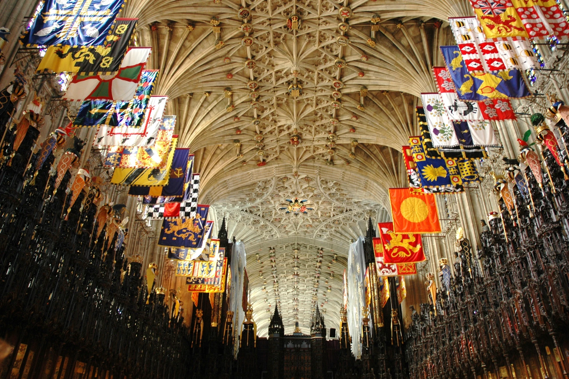 Inside St George's Chapel