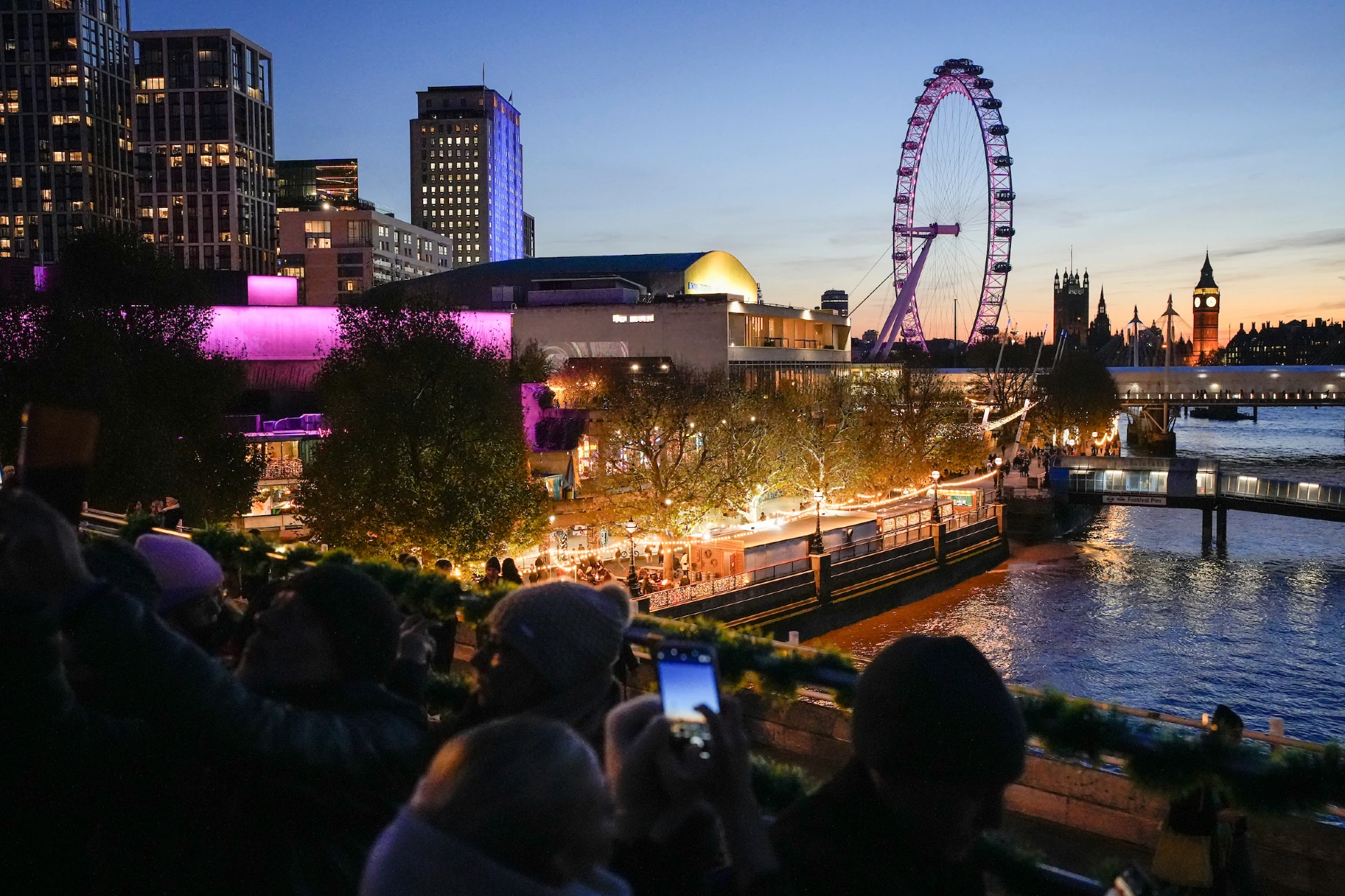 London by Night Open Top Bus Tour