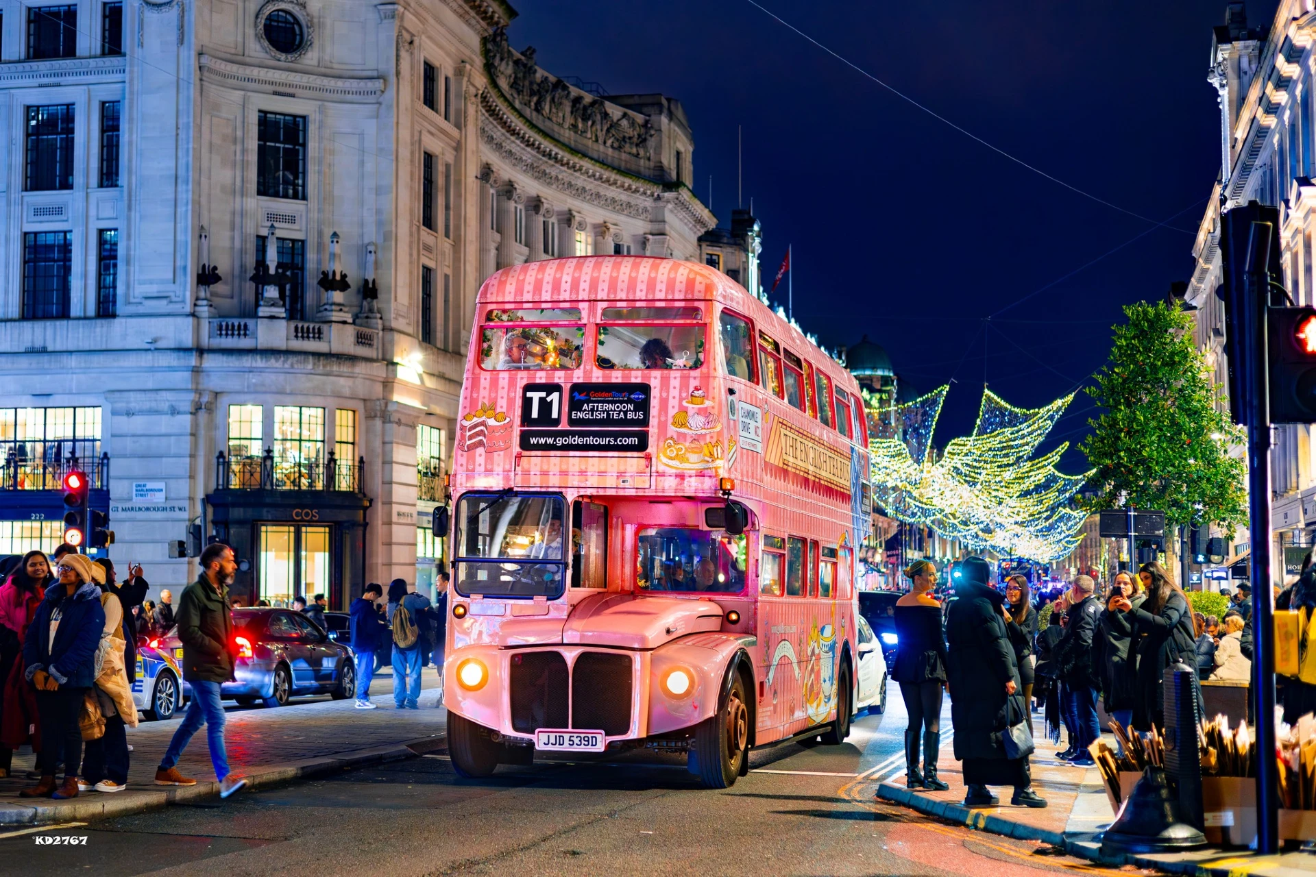 Singalong at Christmas on a Routemaster bus