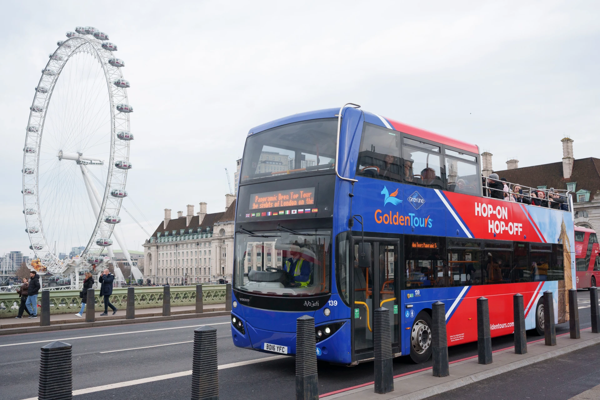 Open Top London Bus Tour with Live Guide