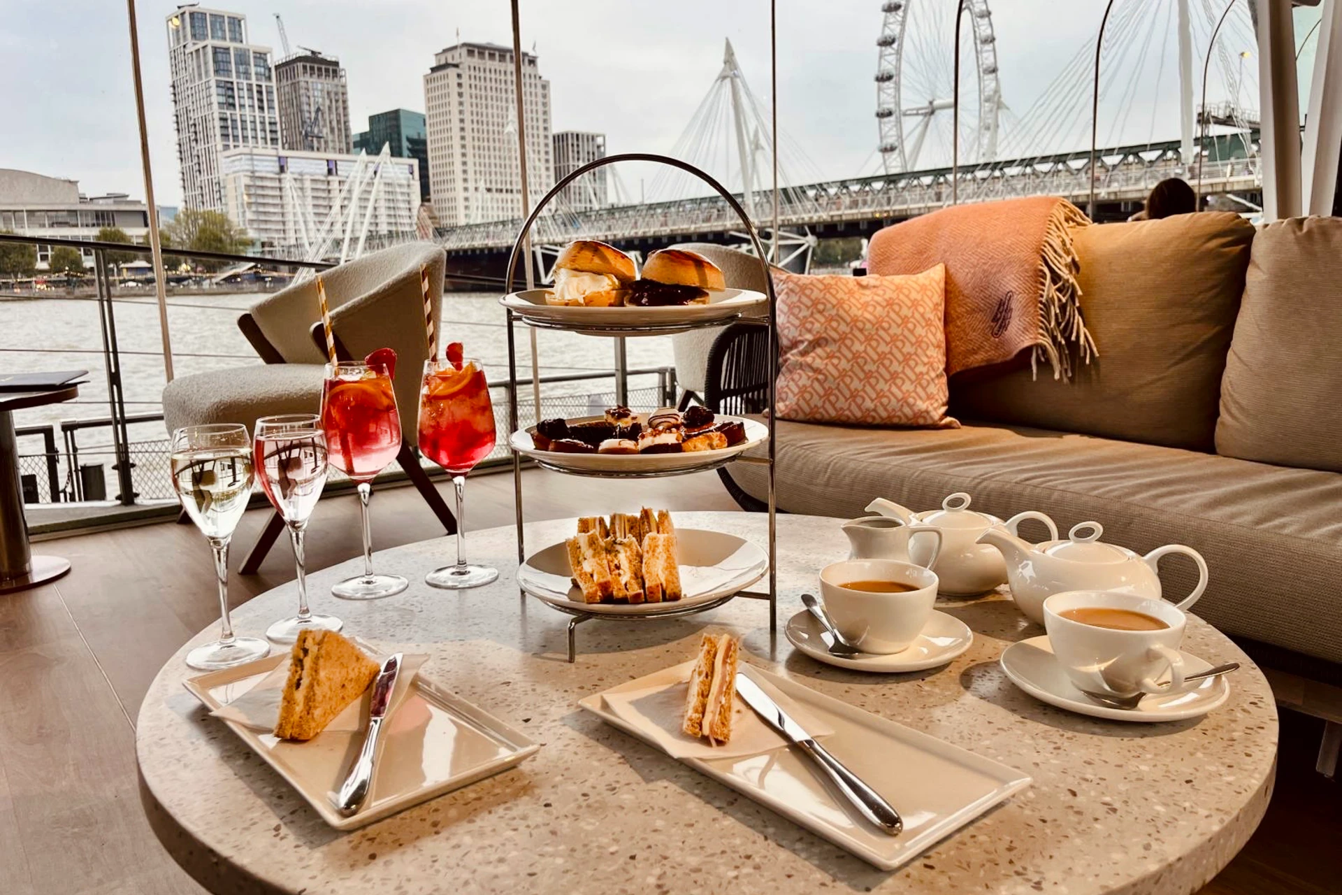 Clipper Lounge Tea Booth