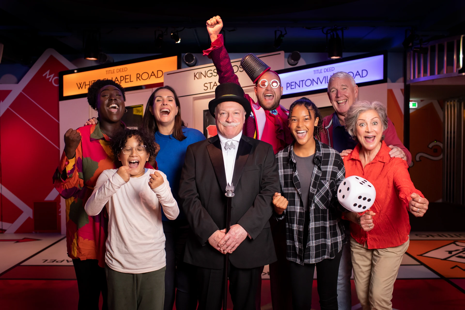 Monopoly Lifesized cards