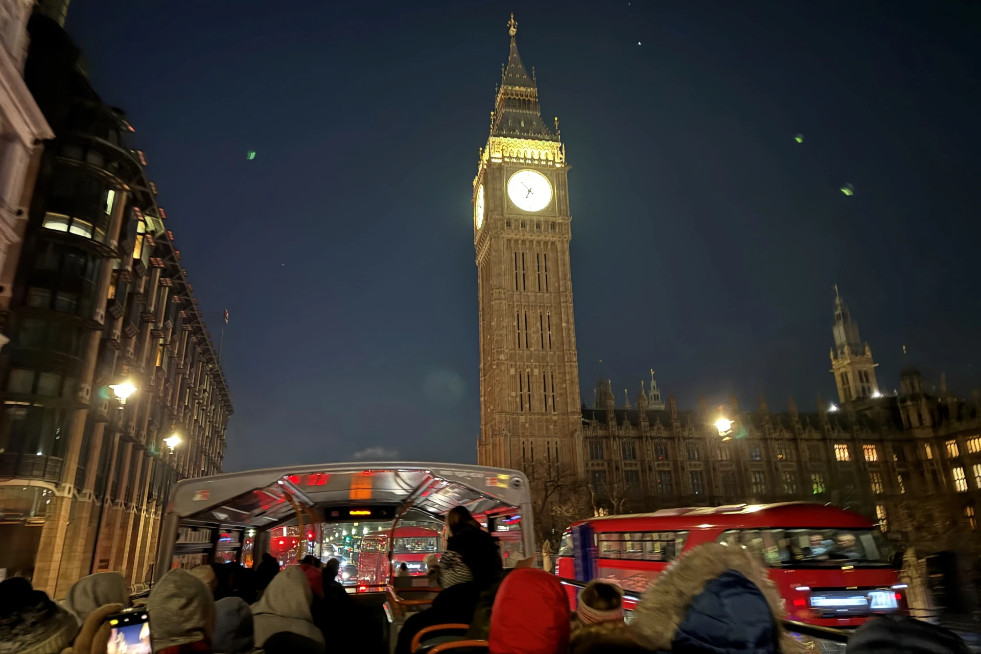 Big Ben at night