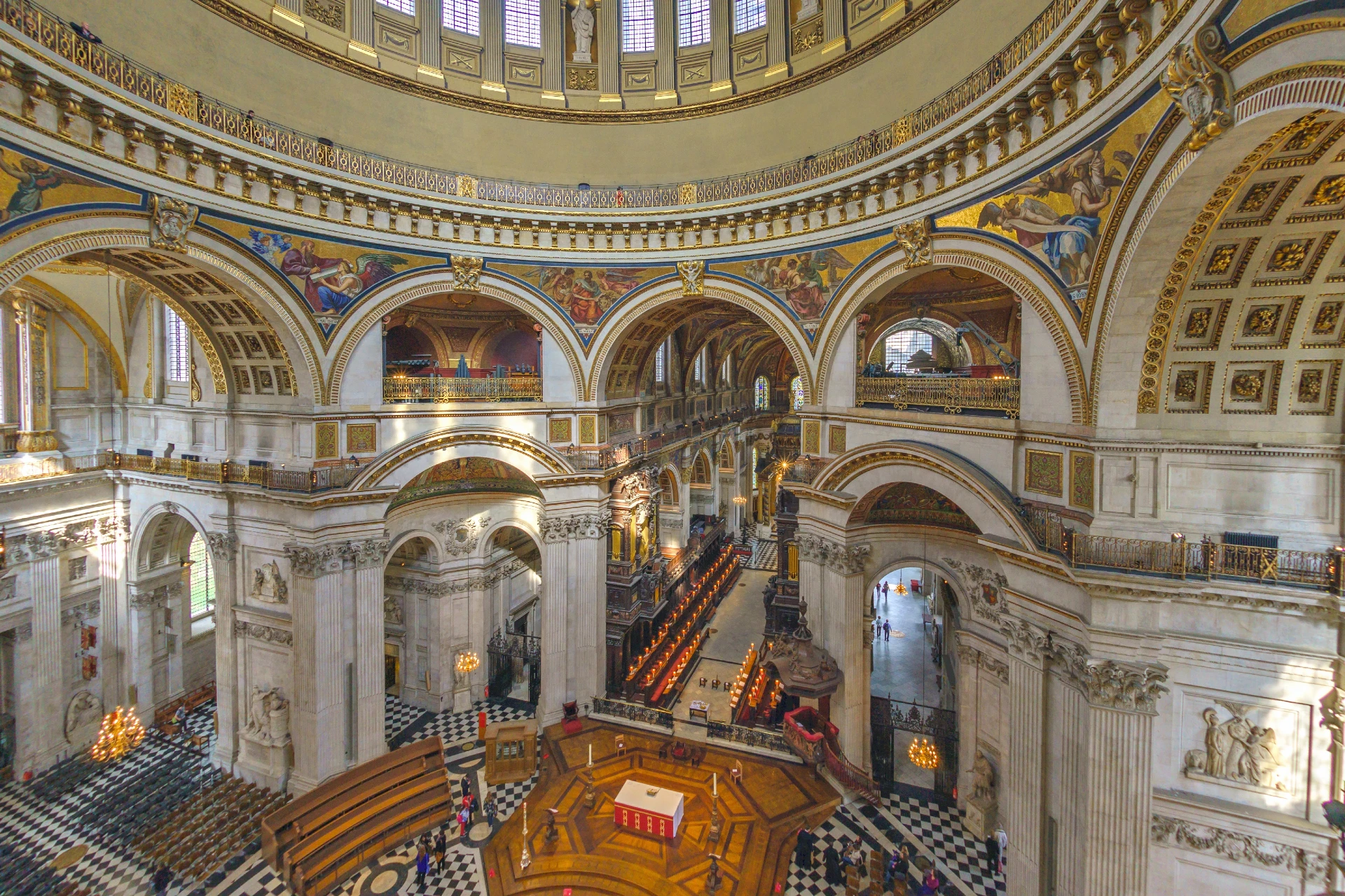 Interior of St Paul's Cathedral