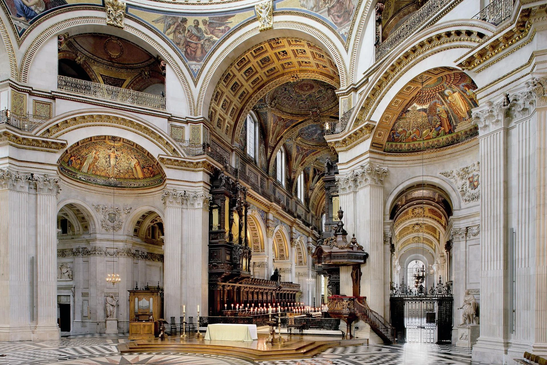 Interior of St Paul's Cathedral