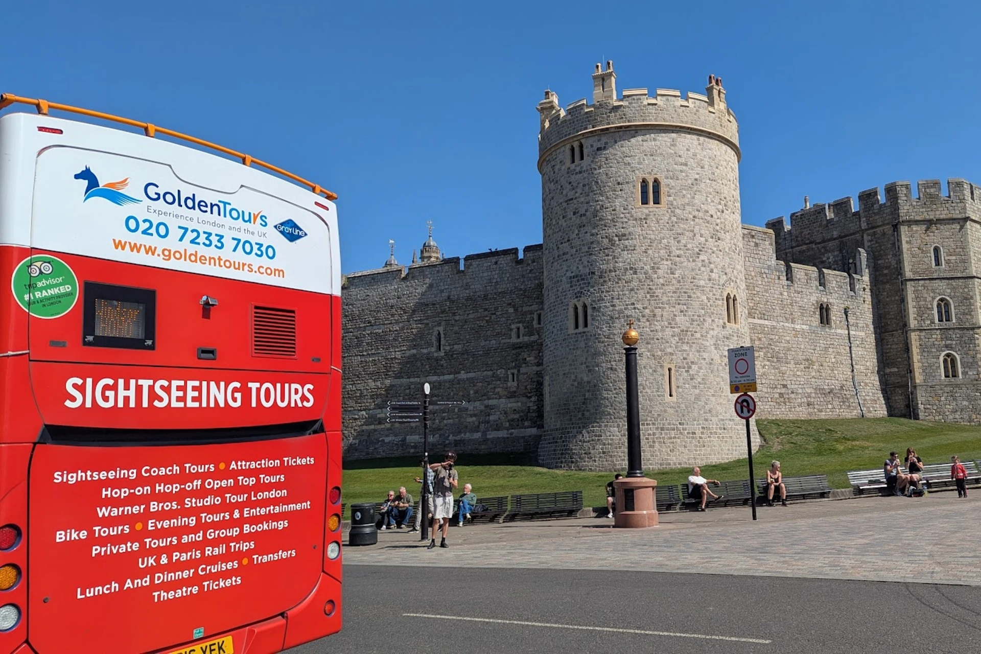 Windsor Hop-on Hop-off Open Top Bus Tour