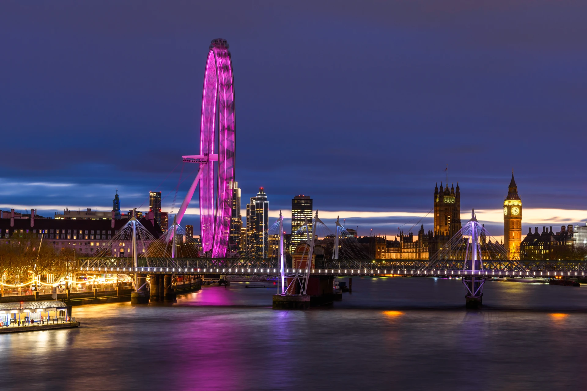 London Eye at Night
