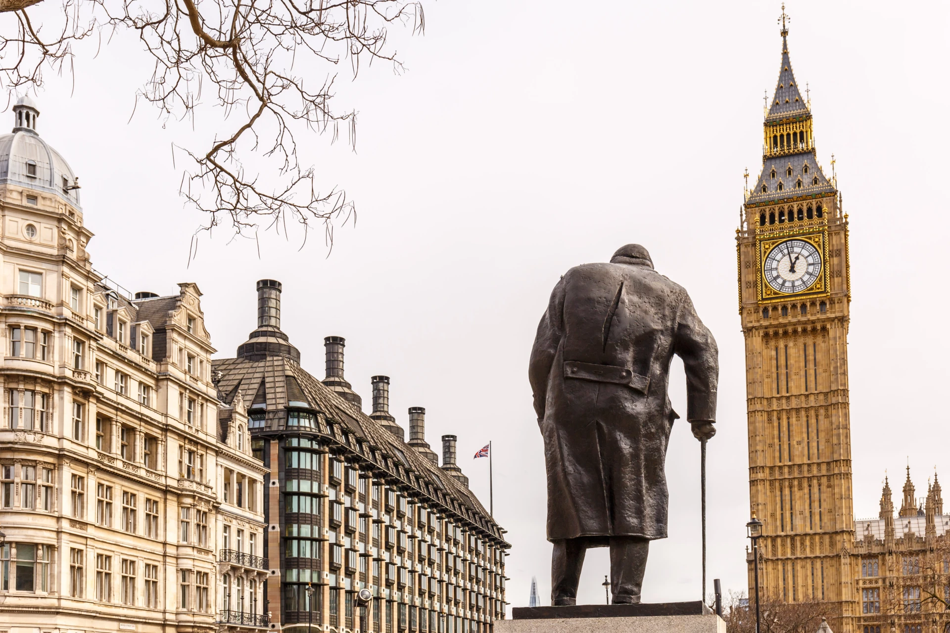 Statue of Winston Churchill