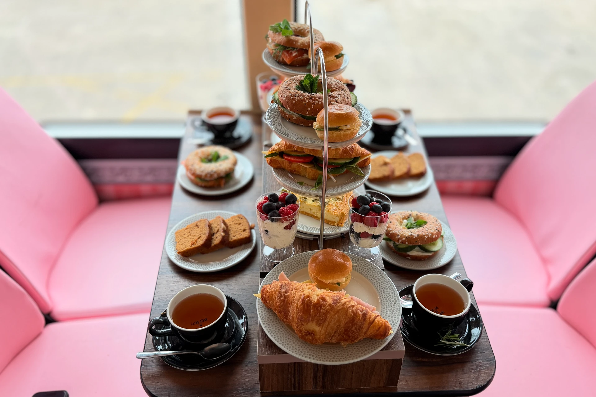 Afternoon Tea Bus Food