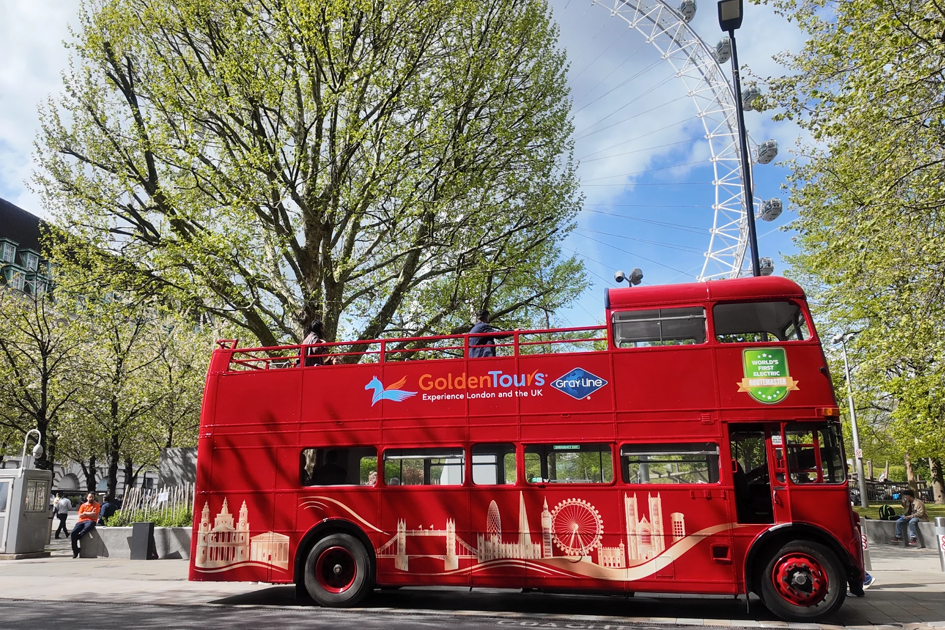 Routemaster Open Top London Bus
