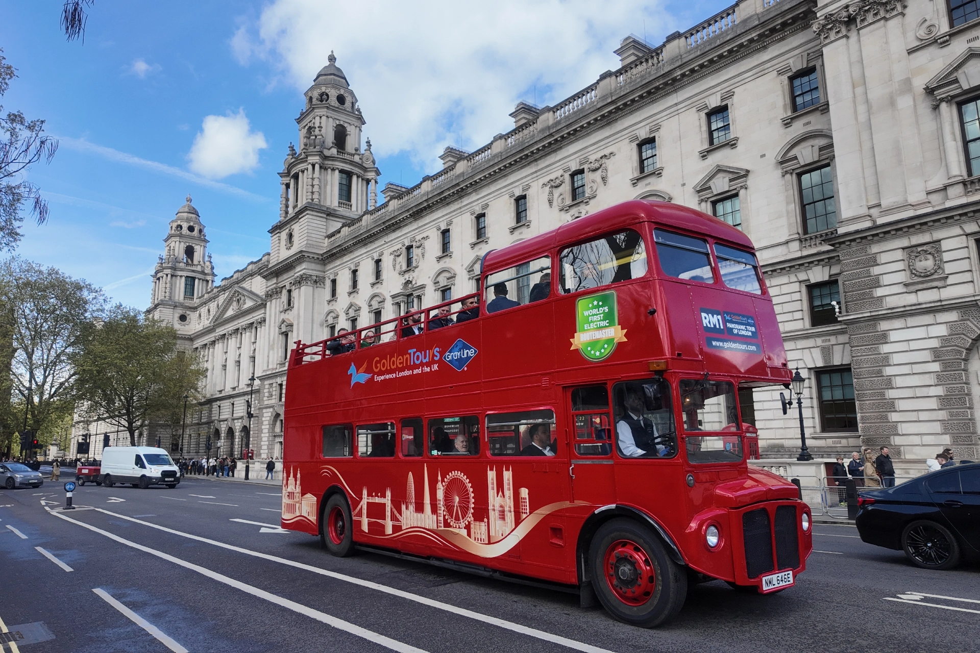 Routemaster Open Top London Bus