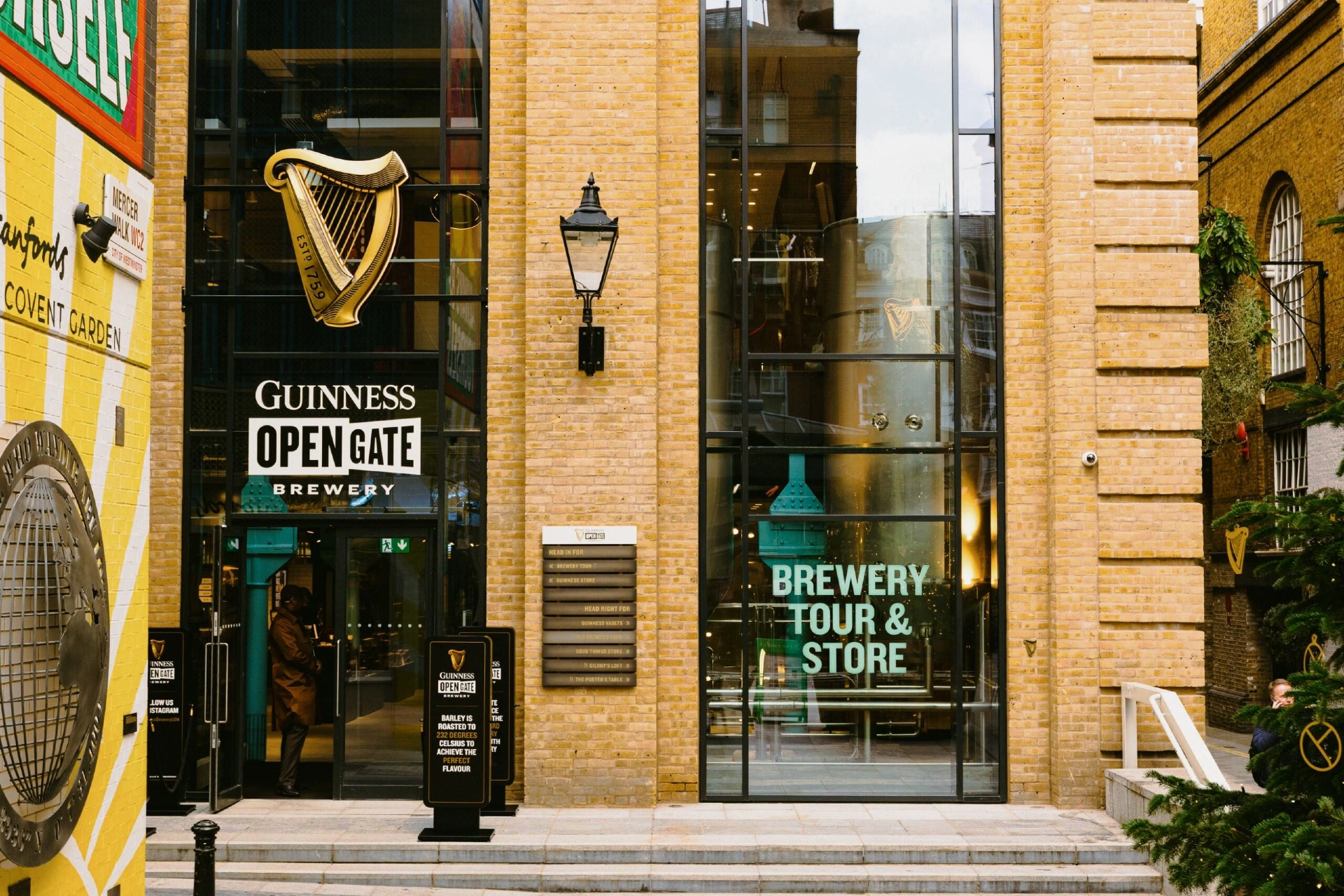 Open Gate store entrance