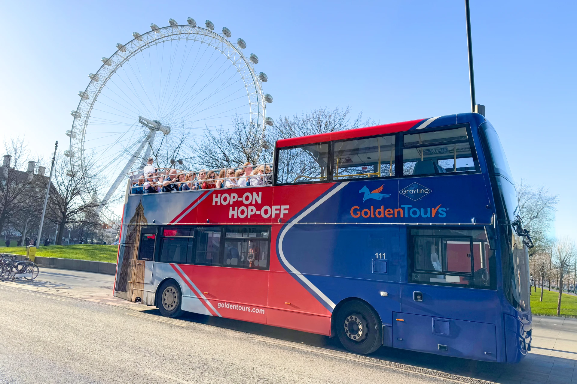 Hop-on Hop-off London Bus Tours 48 or 72 hours Ticket