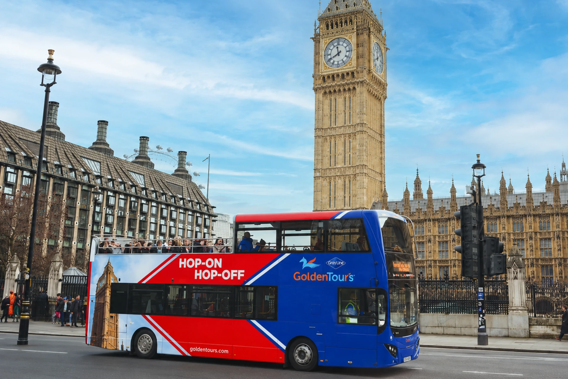 Hop-on Hop-off London Bus Tours 48 or 72 hours Ticket