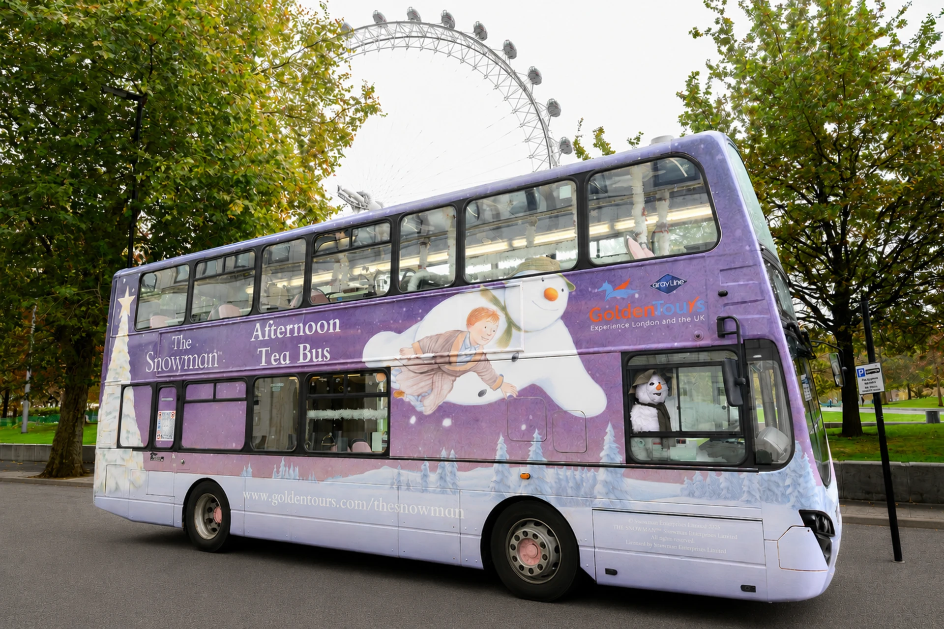 The Snowman Afternoon Tea Bus Tour
