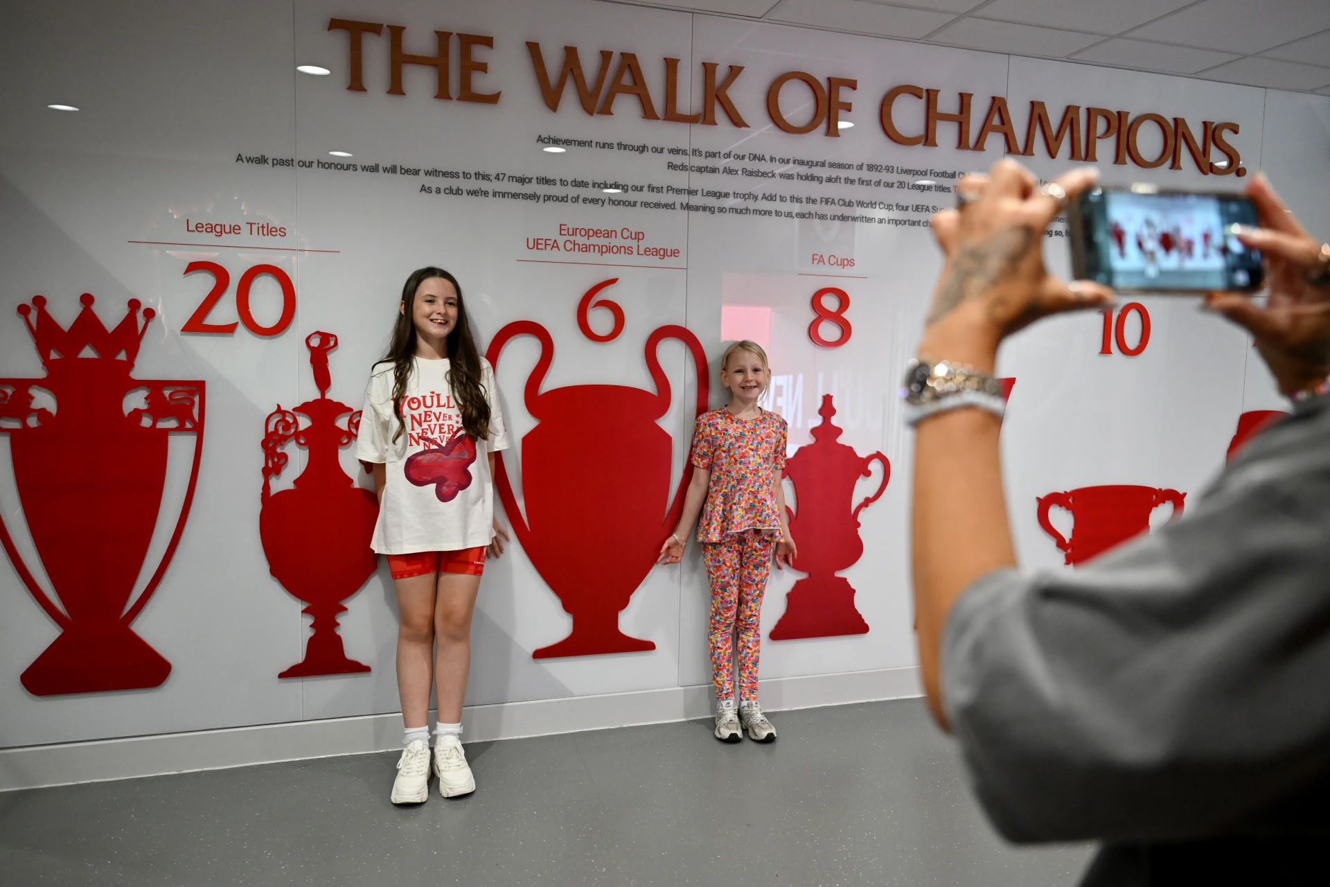 The walk of Champions
