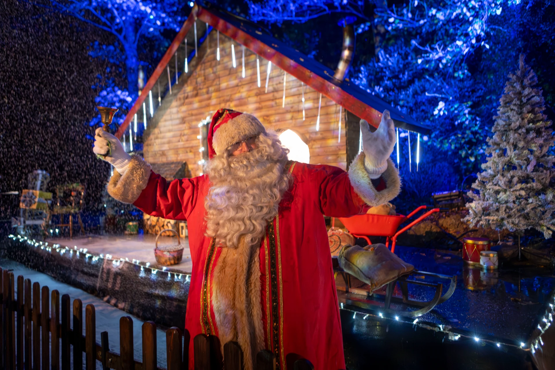 Santa at Blenheim Palace