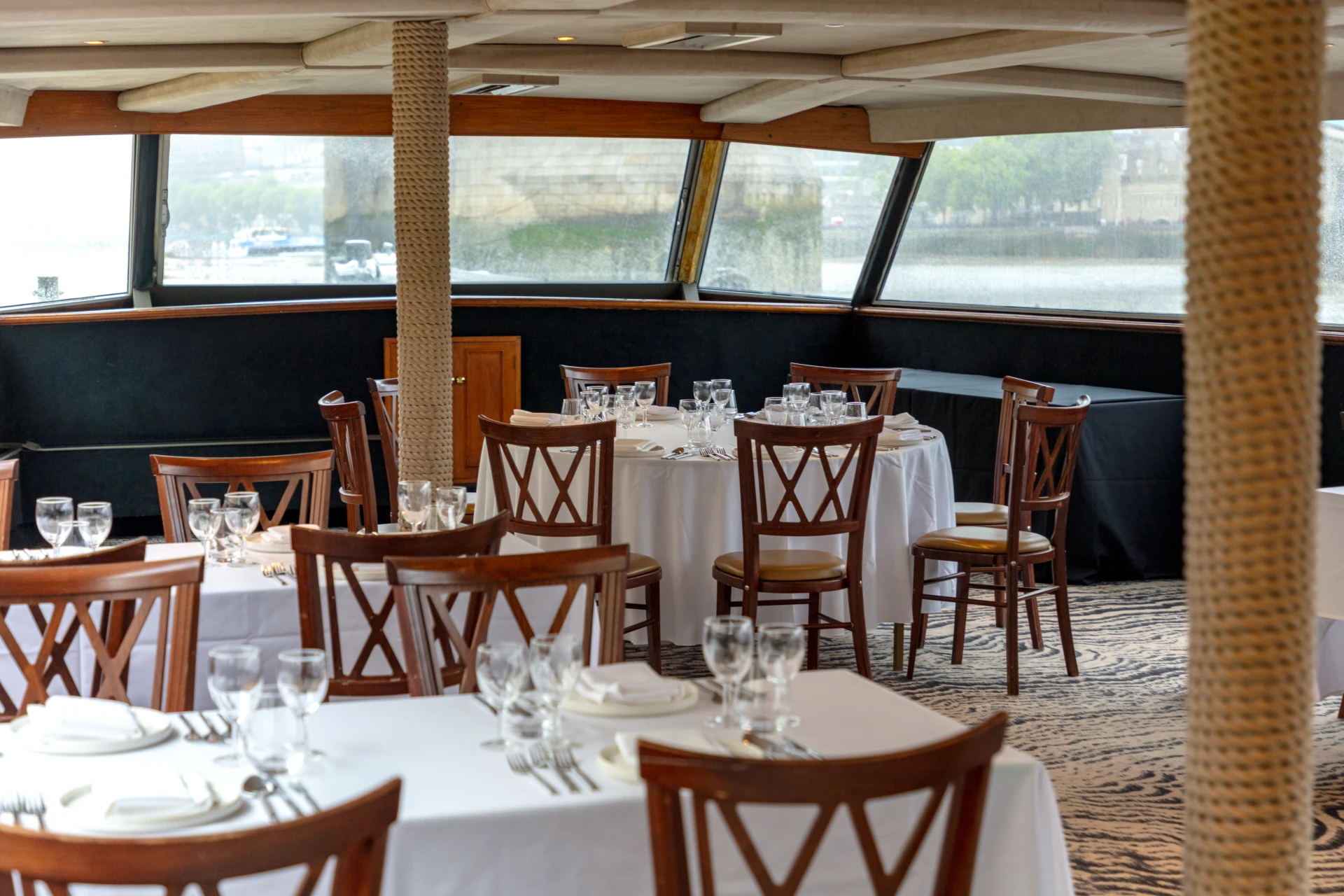 Thames River Cruise with Afternoon Tea or Two-Course Dinner