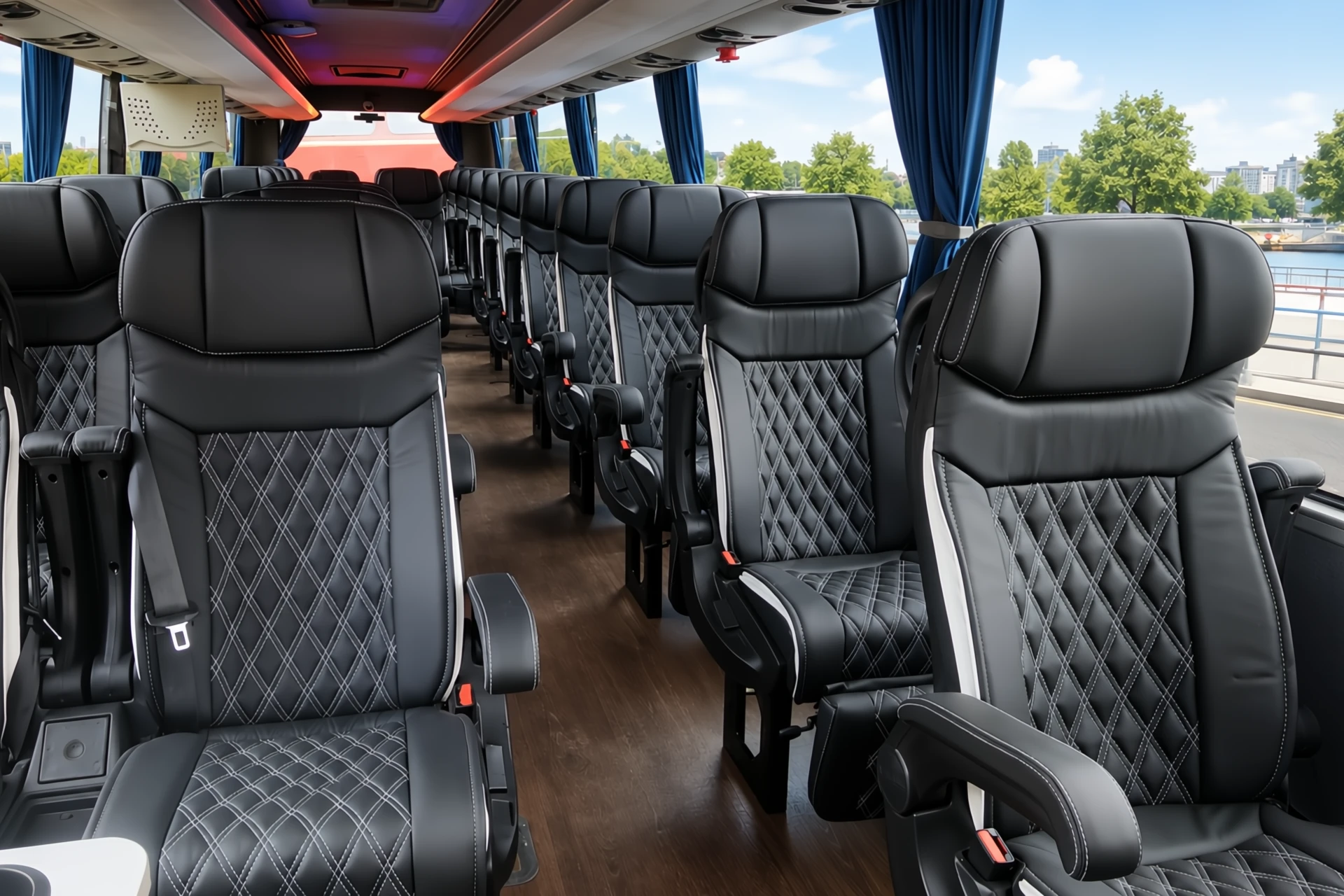 GT luxury coach inside