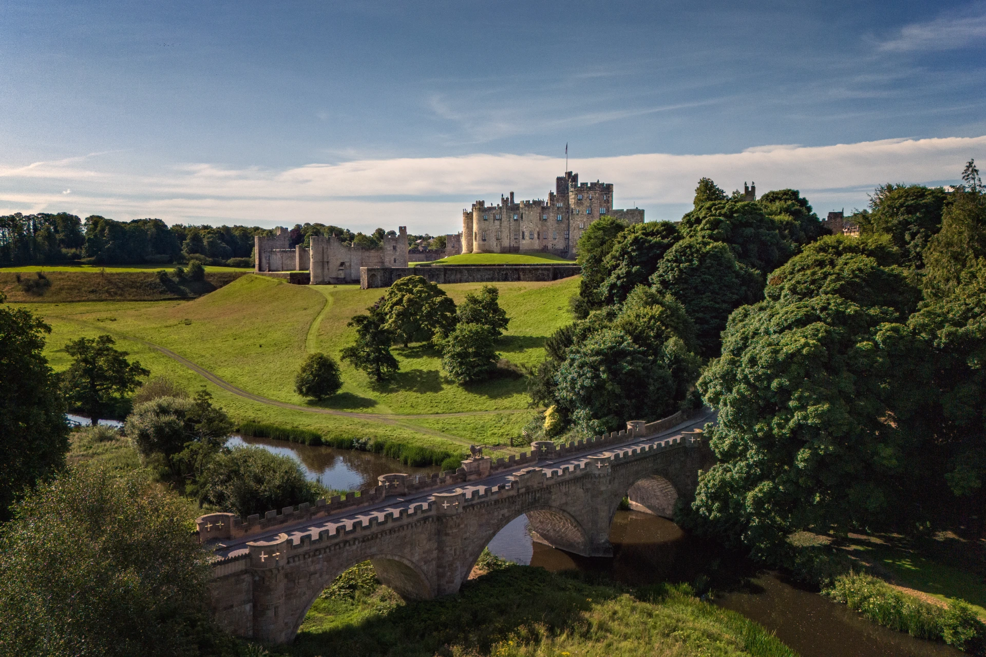 Alnwick Castle Entrance