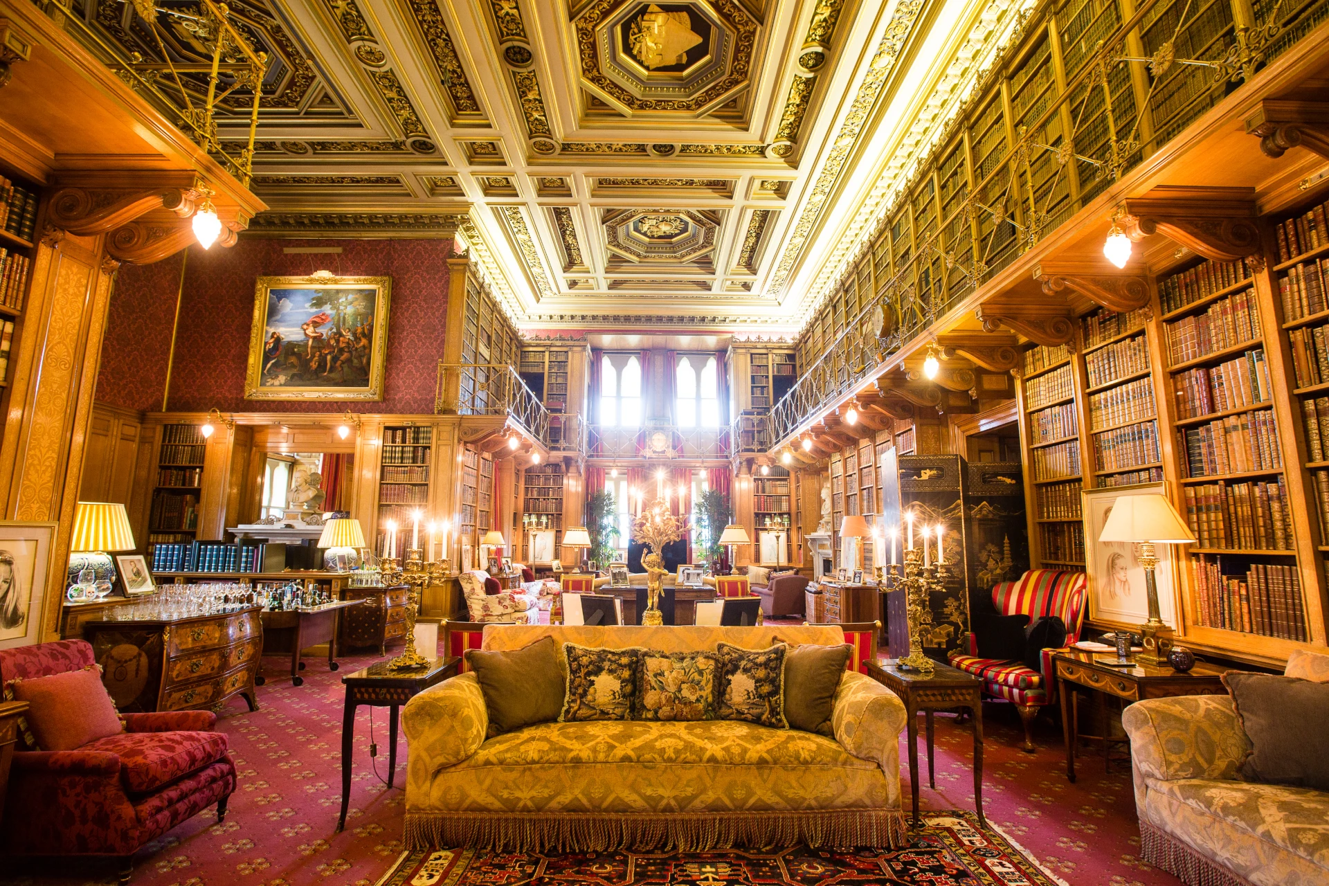 Alnwick Castle Library