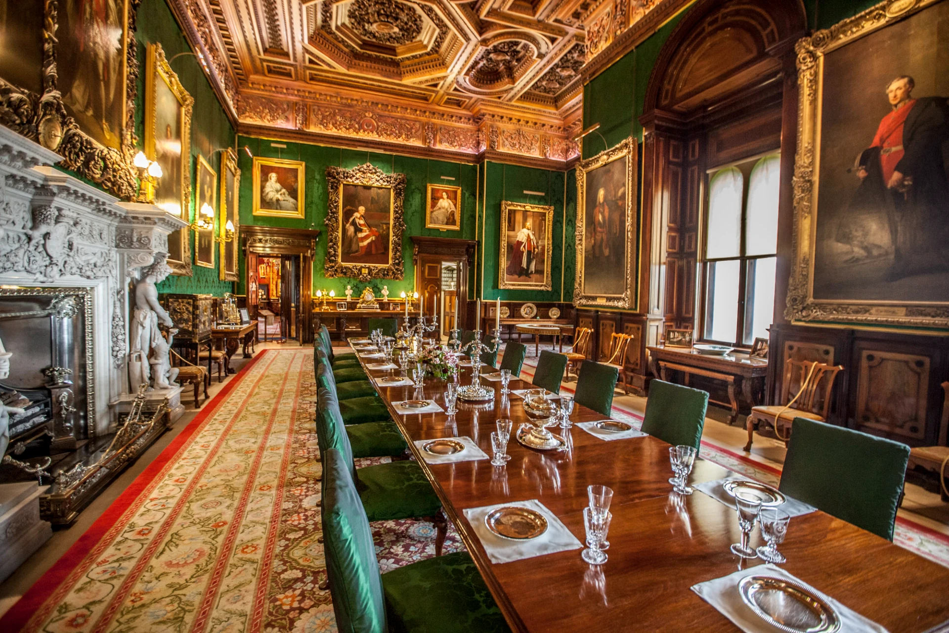 Alnwick Castle Dining Room