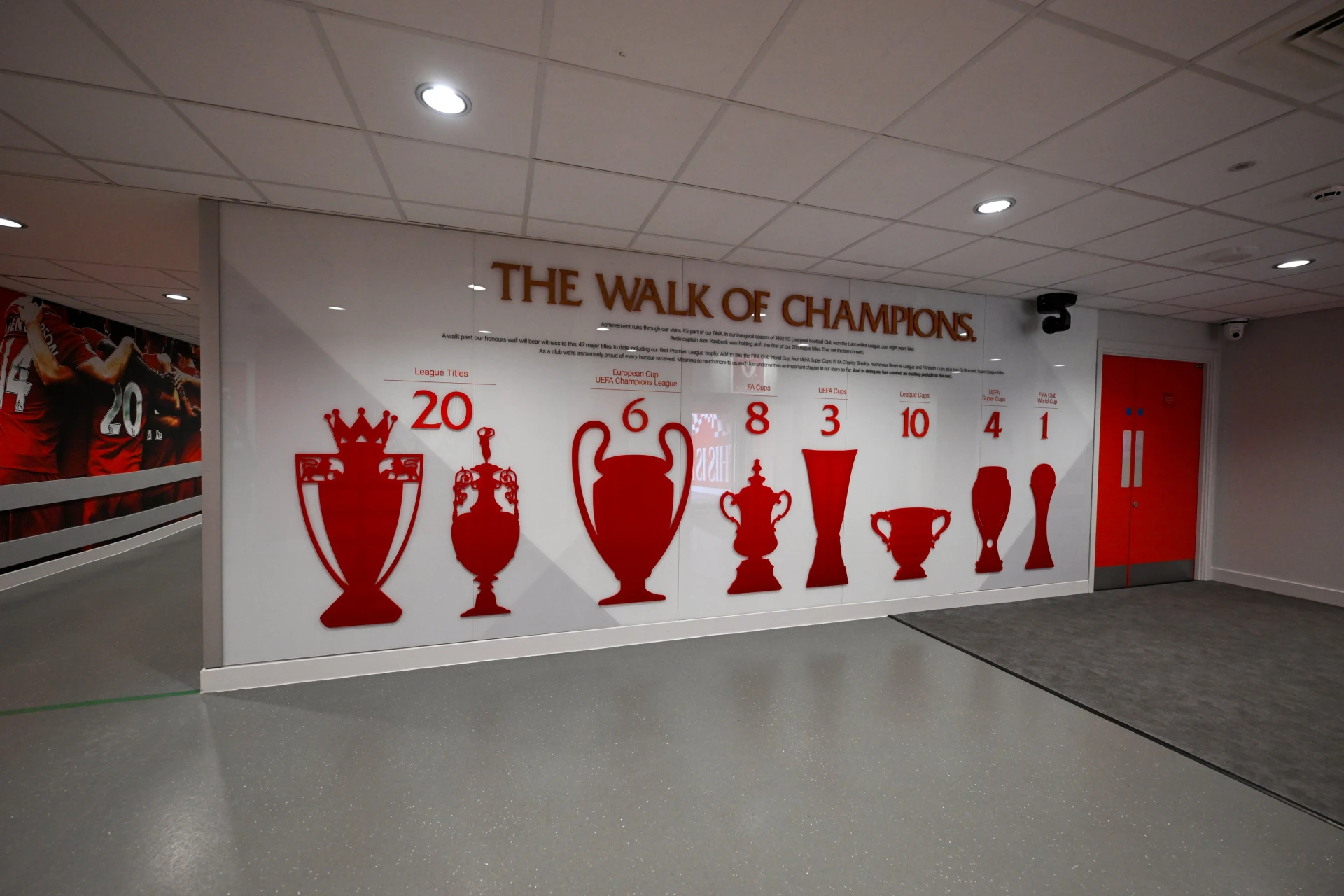 The walk of Champions