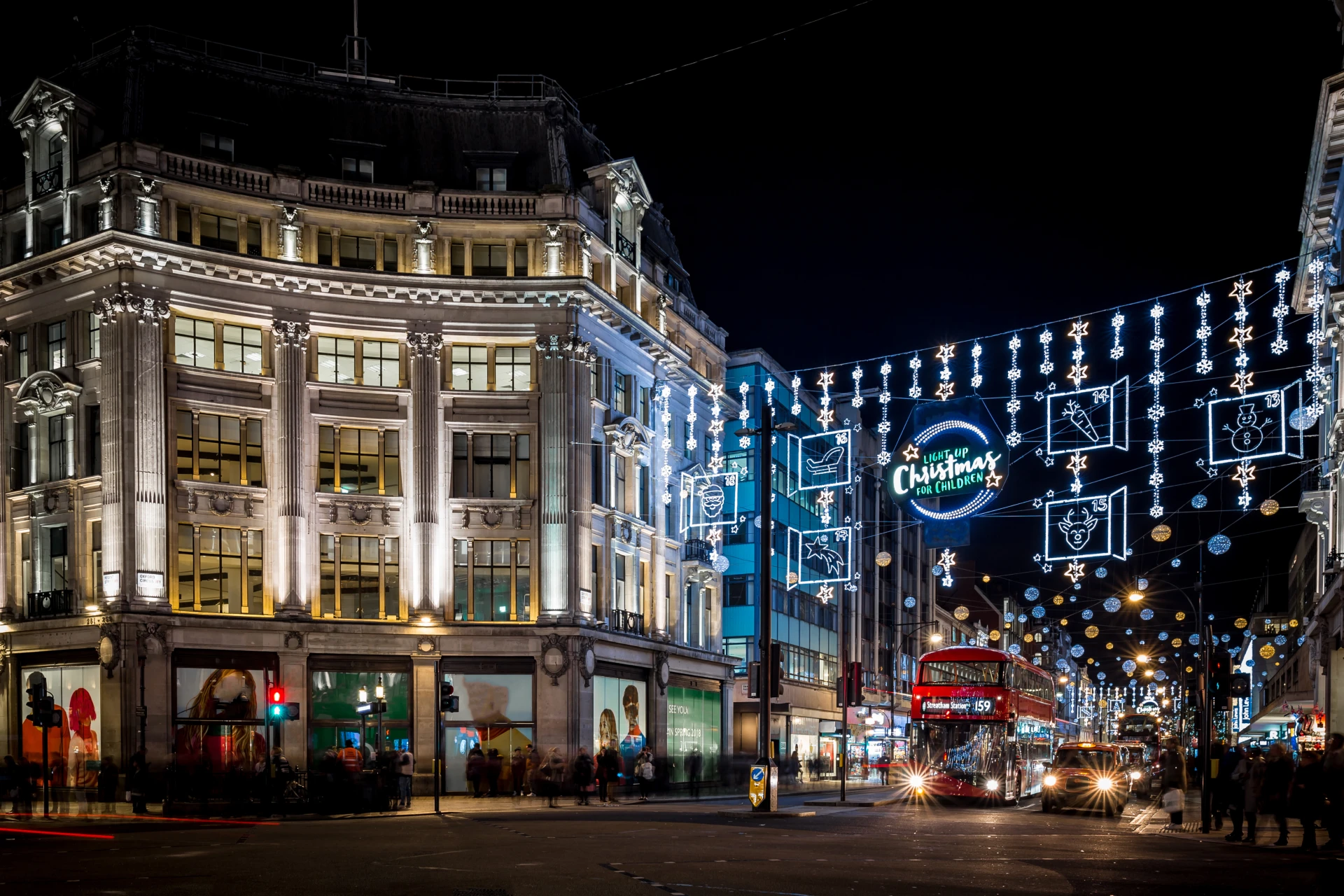 Corner of Oxford Street