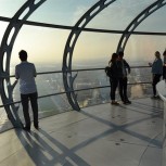 Inside the Brighton i360