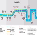 Uber Boat by Thames Clipper Routemap