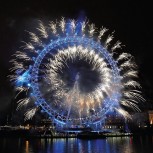 New Year's Dinner and Thames Cruise with Fireworks on board the Sarpedon