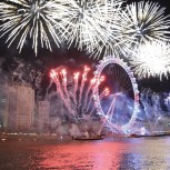 New Year's Eve Thames cruise with fireworks on board the Thomas Doggett